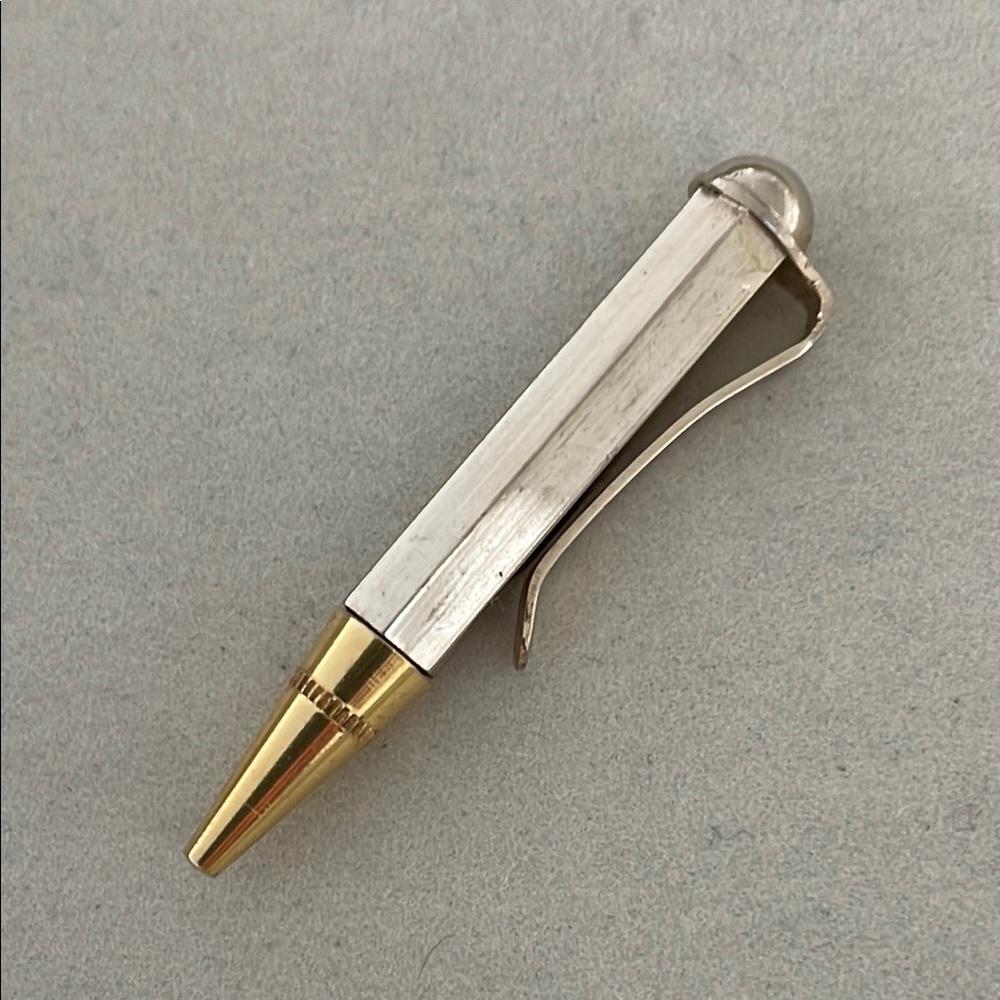 Vintage Retractable Mechanical Pencil Pocket/Tie Clip